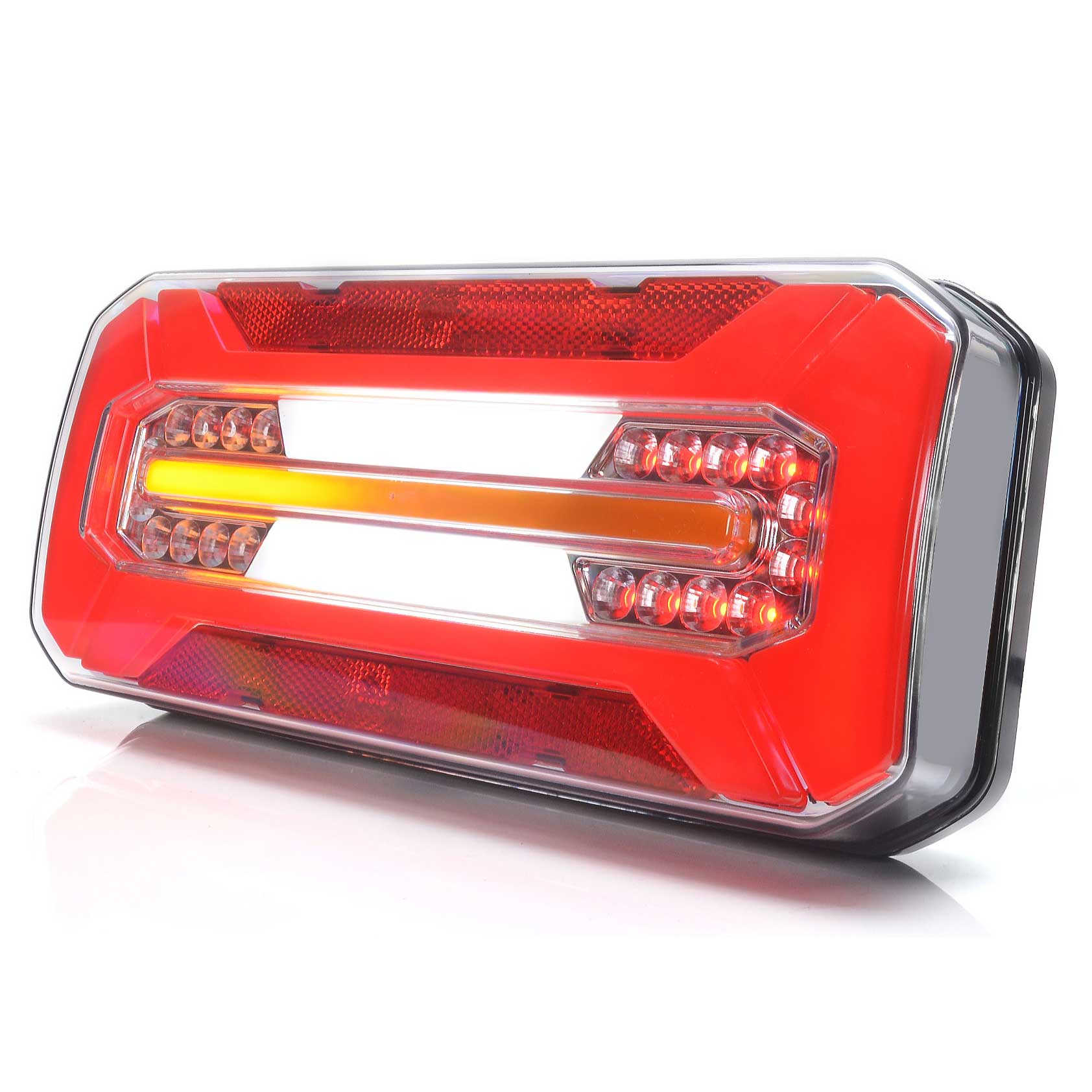 Was W185DD Baklykta LED 5-funktion