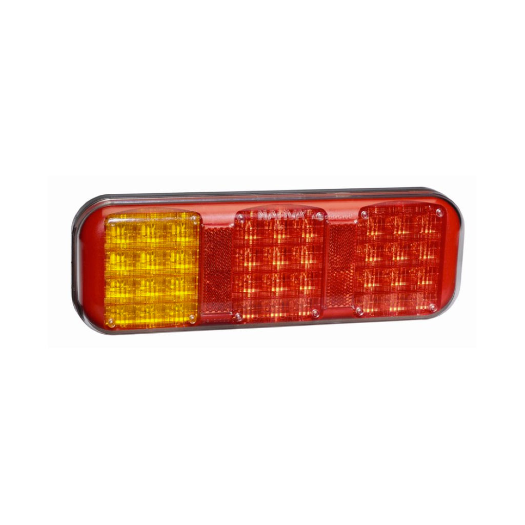 Narva 94202 LED-bakljus 3-funkt. 12/24V E-märkt