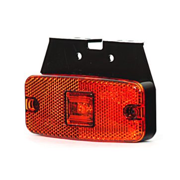 Was W46 223Z Markeringsljus LED m. reflex. Gul m fäste