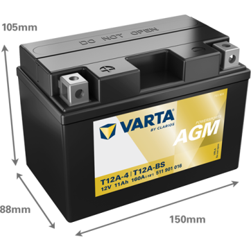 Varta MC AGM YT12A-BS 12V 11Ah