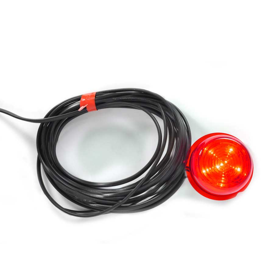 Was W74.1 LED för gummiarm Röd 12-24V