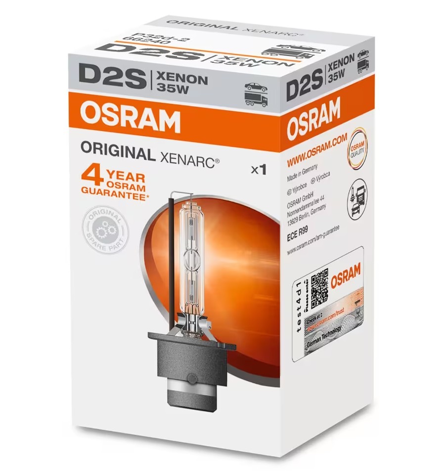 Osram Xenarc Original D2S 2-pack