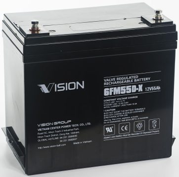 Vision Vrla 12V 55Ah