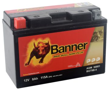 Banner MC AGM PLUS GT9B-4 12V 8Ah