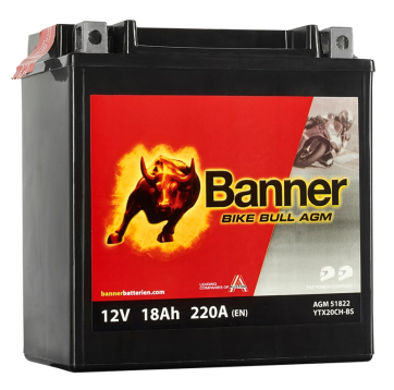Banner MC AGM YTX20CH-BS 12V 18Ah