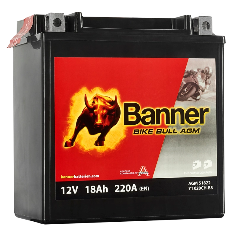 Banner MC AGM YTX20CH-BS 12V 18Ah