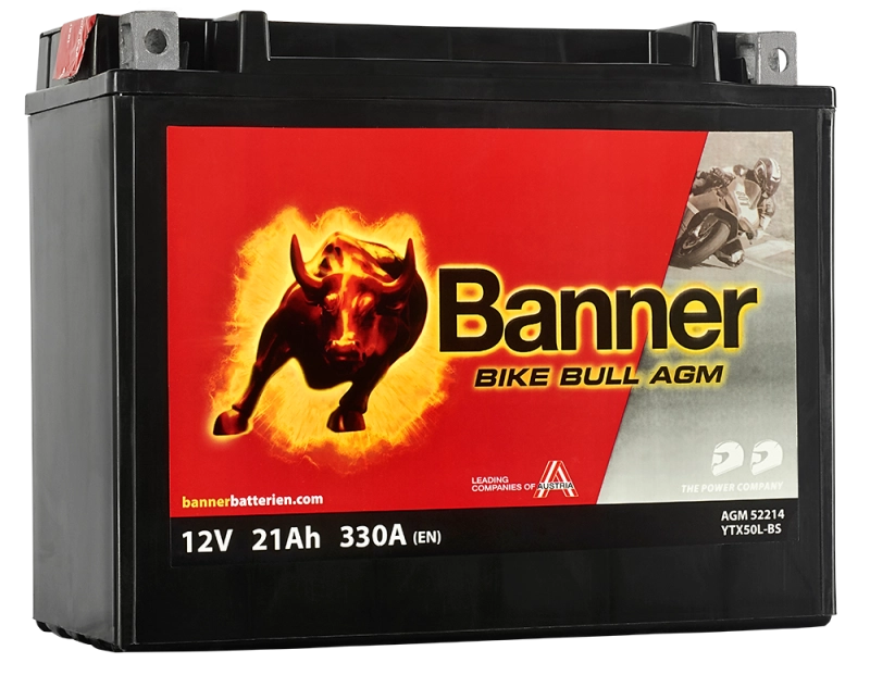 Banner MC AGM YTX50L-BS 12V 18Ah
