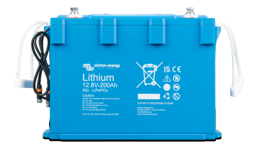 LiFePO4 batteri 12,8V 200Ah NG