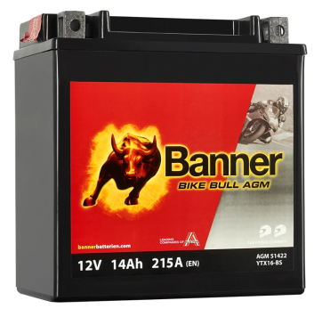 Banner MC AGM YTX16-BS 12V 14Ah