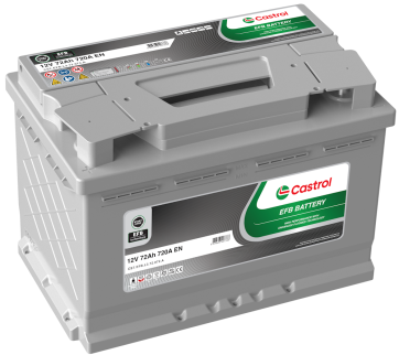 Castrol EFB 12V 72Ah