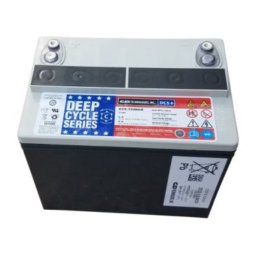 C&D DC8-33UNCR Tesla 12V 33Ah AGM