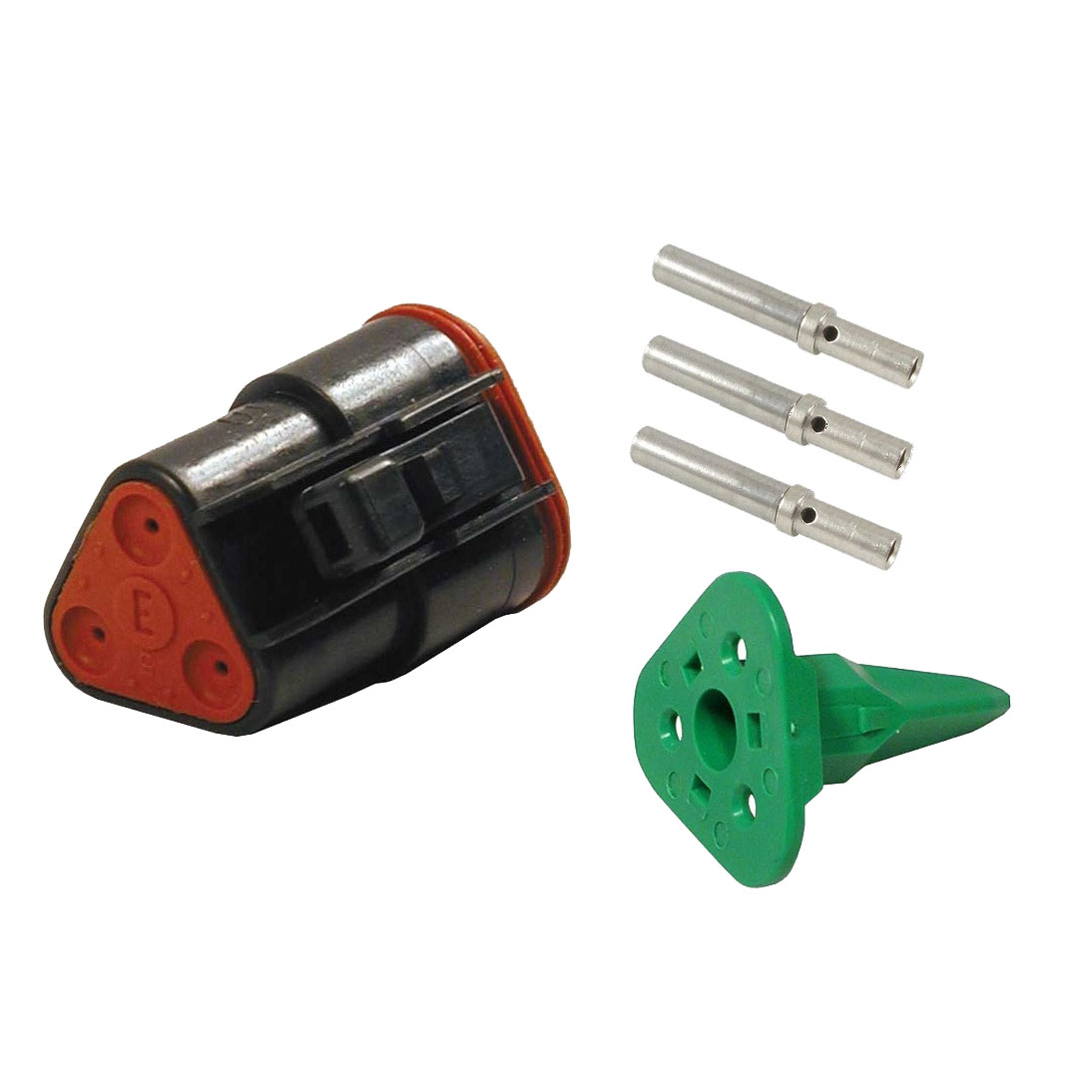 Deutschkontakt hona, 3-pol, komplett, 0.5-1.5mm2