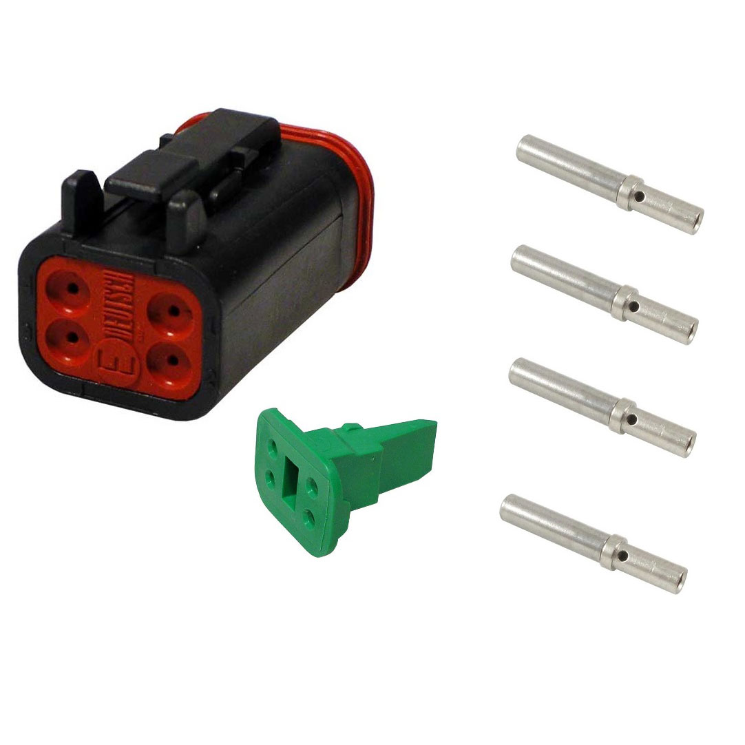 Deutschkontakt hona, 4-pol, komplett, 0.5-1.5mm2