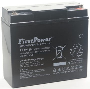 Firstpower Vrla 12V 18Ah 15 Års