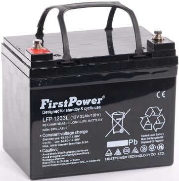 First Power Vrla 12V 33Ah 12 Års