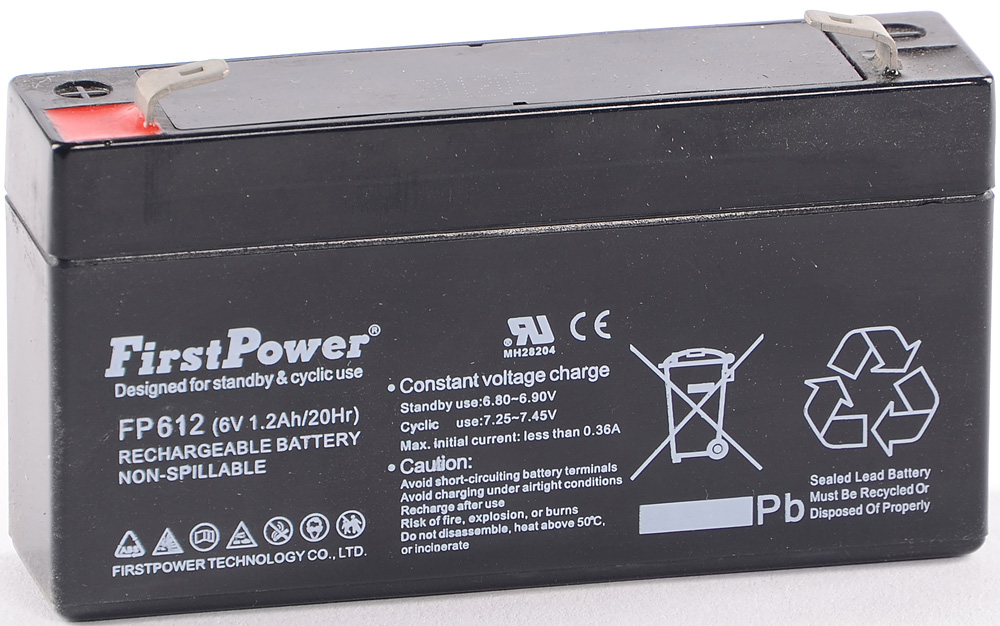 Firstpower Vrla 6V 1,2Ah