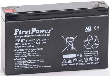 Firstpower Vrla 6V 7,2Ah