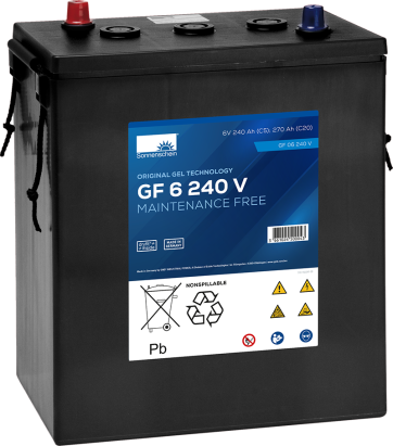 Sonnenschein Gel GF 6V 240Ah