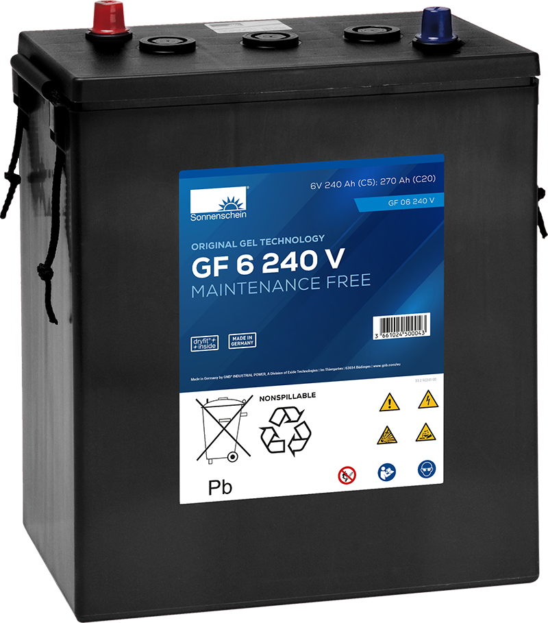 Sonnenschein Gel GF 6V 240Ah
