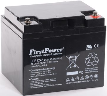 Firstpower Vrla 12V 45Ah 12 Års