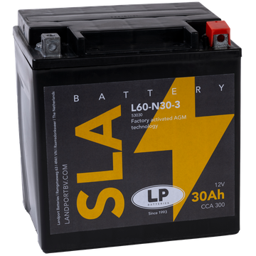 LP MC SLA 12V 30Ah Y60-N30-3