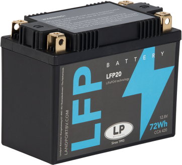 LP Litium MC YTX20L-BS mfl. 12,8V 72Wh