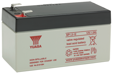 Yuasa NP Vrla 12V 1,2Ah