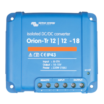 Orion-Tr 12/12-18A isol DC-DC omv
