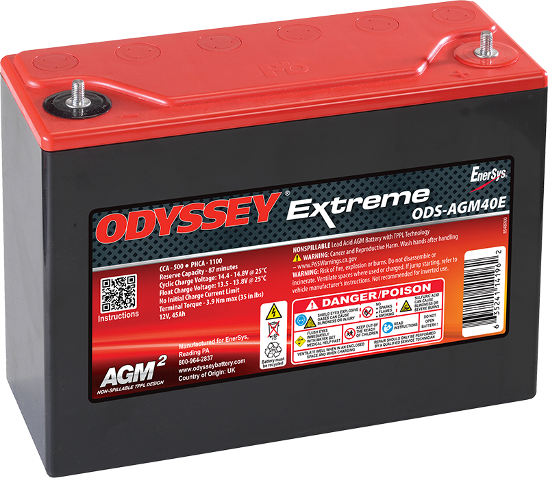 Odyssey AGM 12V 45Ah