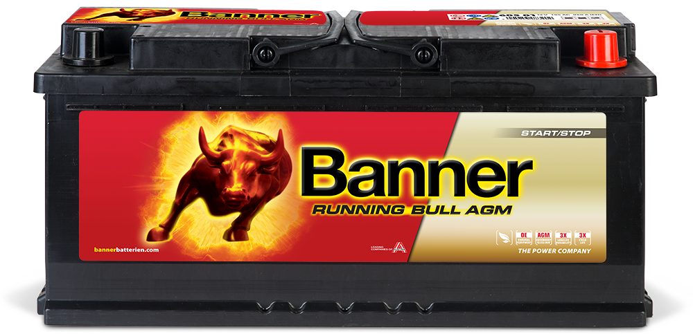 Banner Running Bull AGM 12V 105Ah