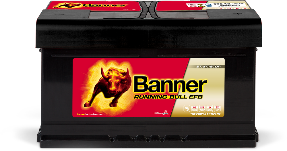 Banner Running Bull EFB 12V 75Ah