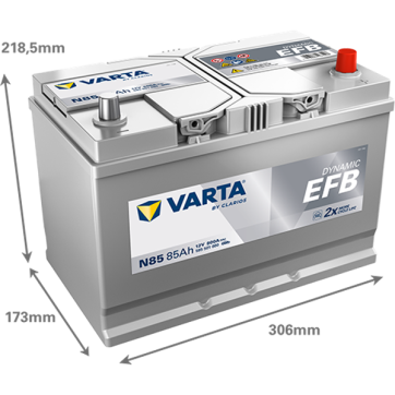 Varta Dynamic EFB 12V 85Ah