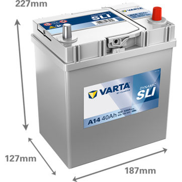 Varta Dynamic SLI 12V 40Ah (CCA 330A)