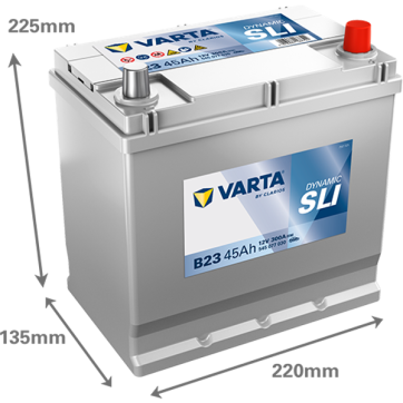 Varta Dynamic SLI 12V 45Ah (CCA 300A)