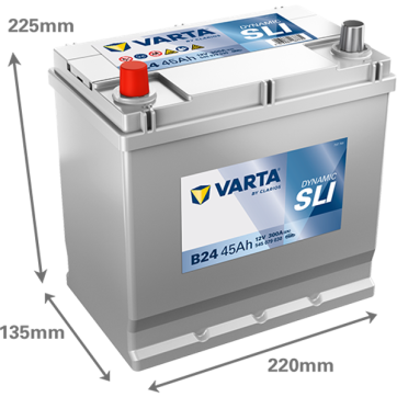 Varta Dynamic SLI 12V 45Ah (CCA 300A)