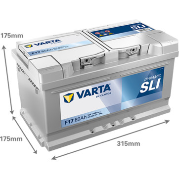 Varta Dynamic SLI 12V 80Ah (CCA 740A)