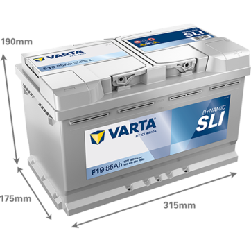Varta Dynamic SLI 12V 85Ah (CCA 800A)