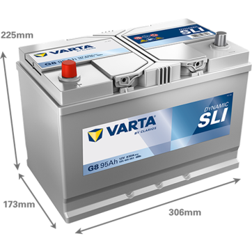 Varta Dynamic SLI 12V 95Ah (CCA 830A)