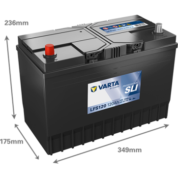 Varta Fritid/Marin 12V 120Ah