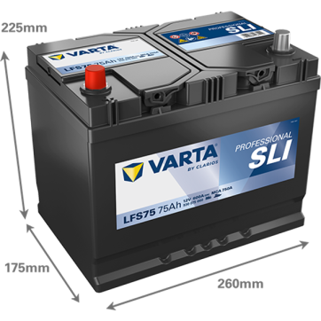 Varta Fritid/Marin 12V 75Ah