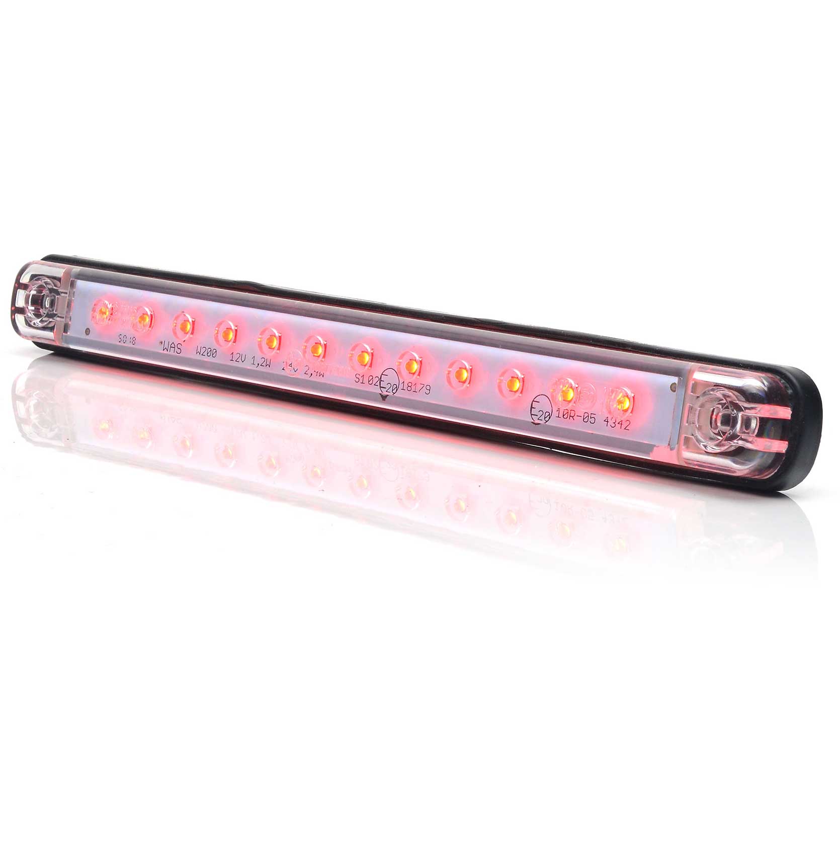 Was W207 1395 Bromsljus 12 LED 12-24V