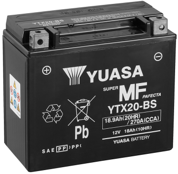 Yuasa MC MF AGM 12V 18,9Ah