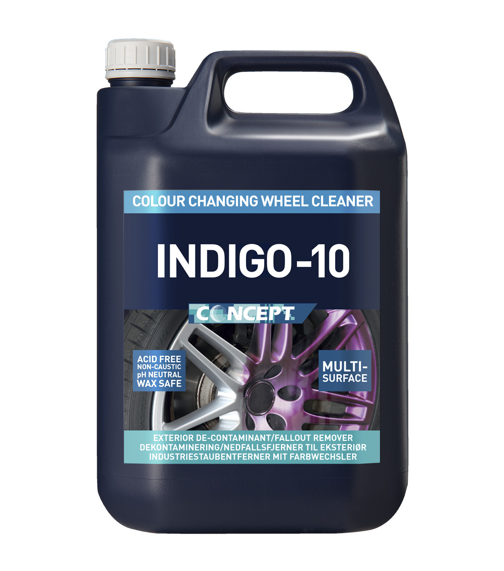 Concept Indigo-10 Fälgrengöring & Flygrostborttagare 5 Liter