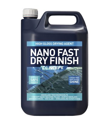 Concept Nano Fast Dry Finish avrinningsmedel 5 Liter