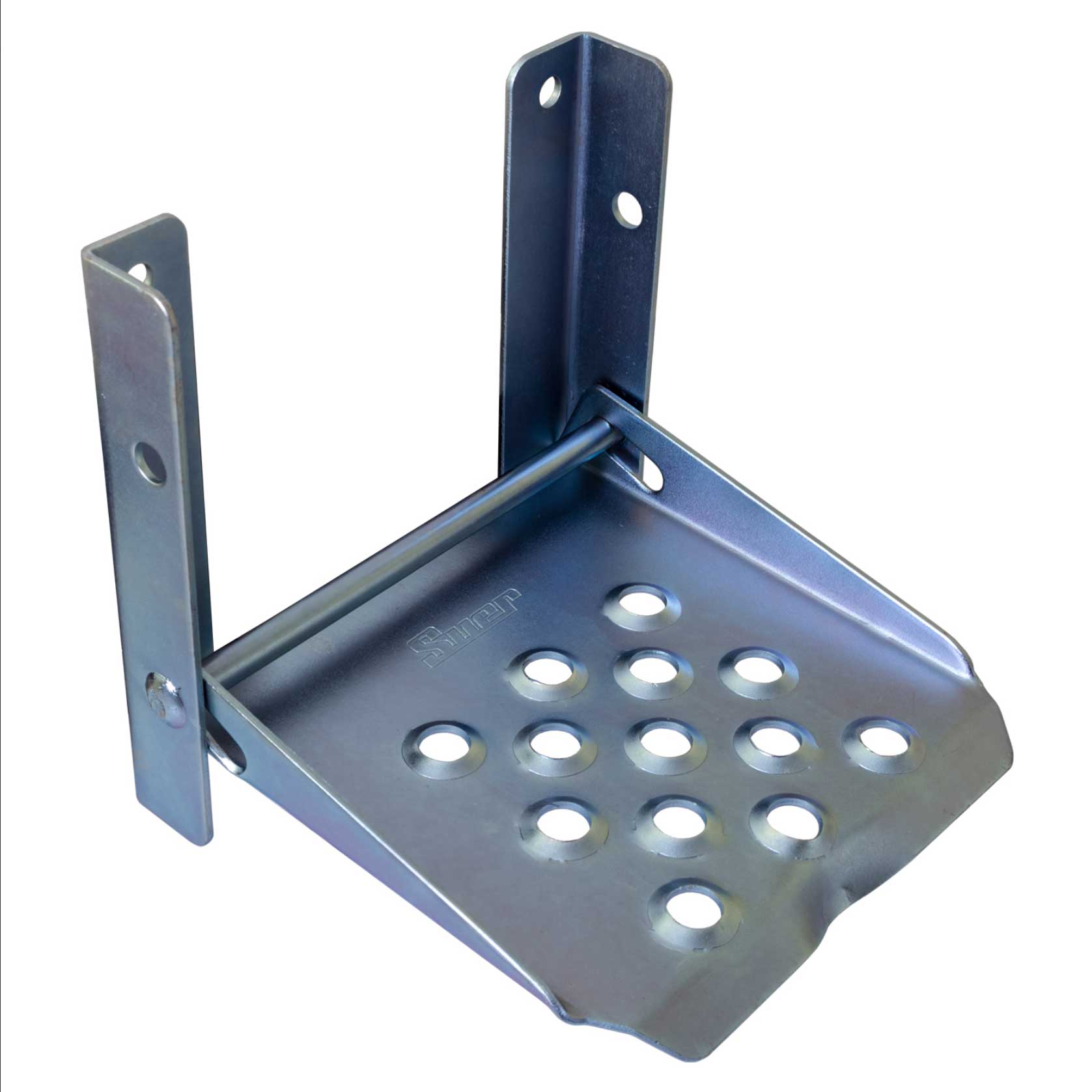 Utfällbart fotsteg 16x15cm